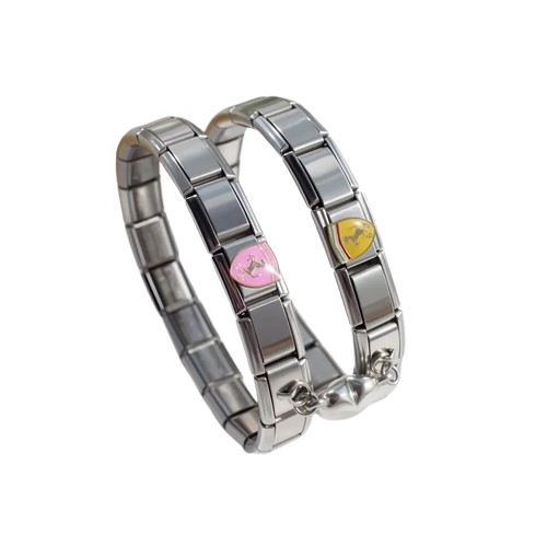 Ferari Matching Italian Charm Bracelet