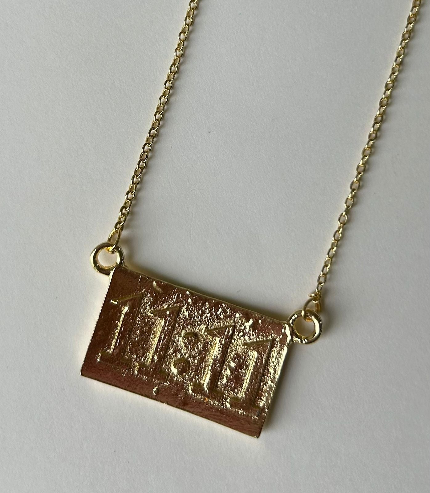Grainy 11:11 Necklace