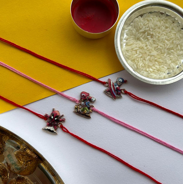 Assorted RAKHI (pack of 3)