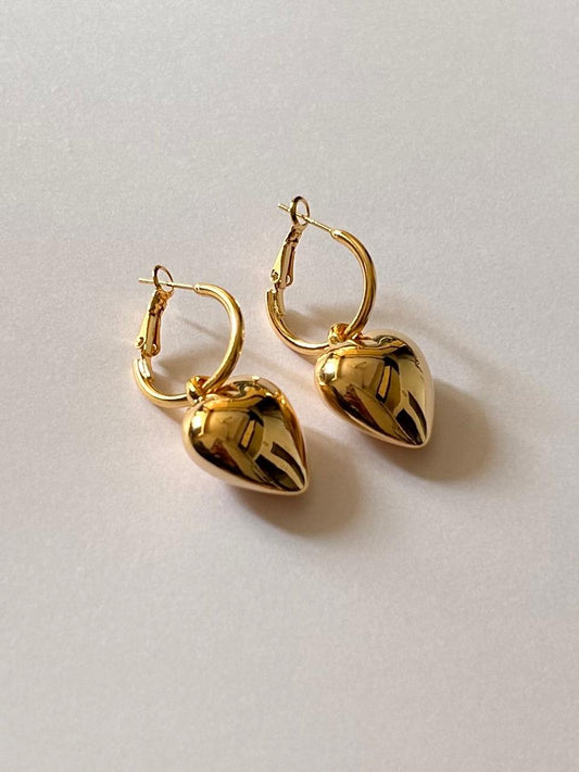 heart earrings