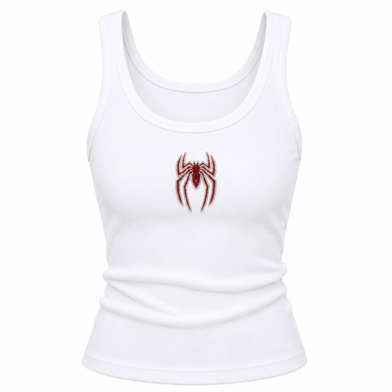 Spidey beaded tank top