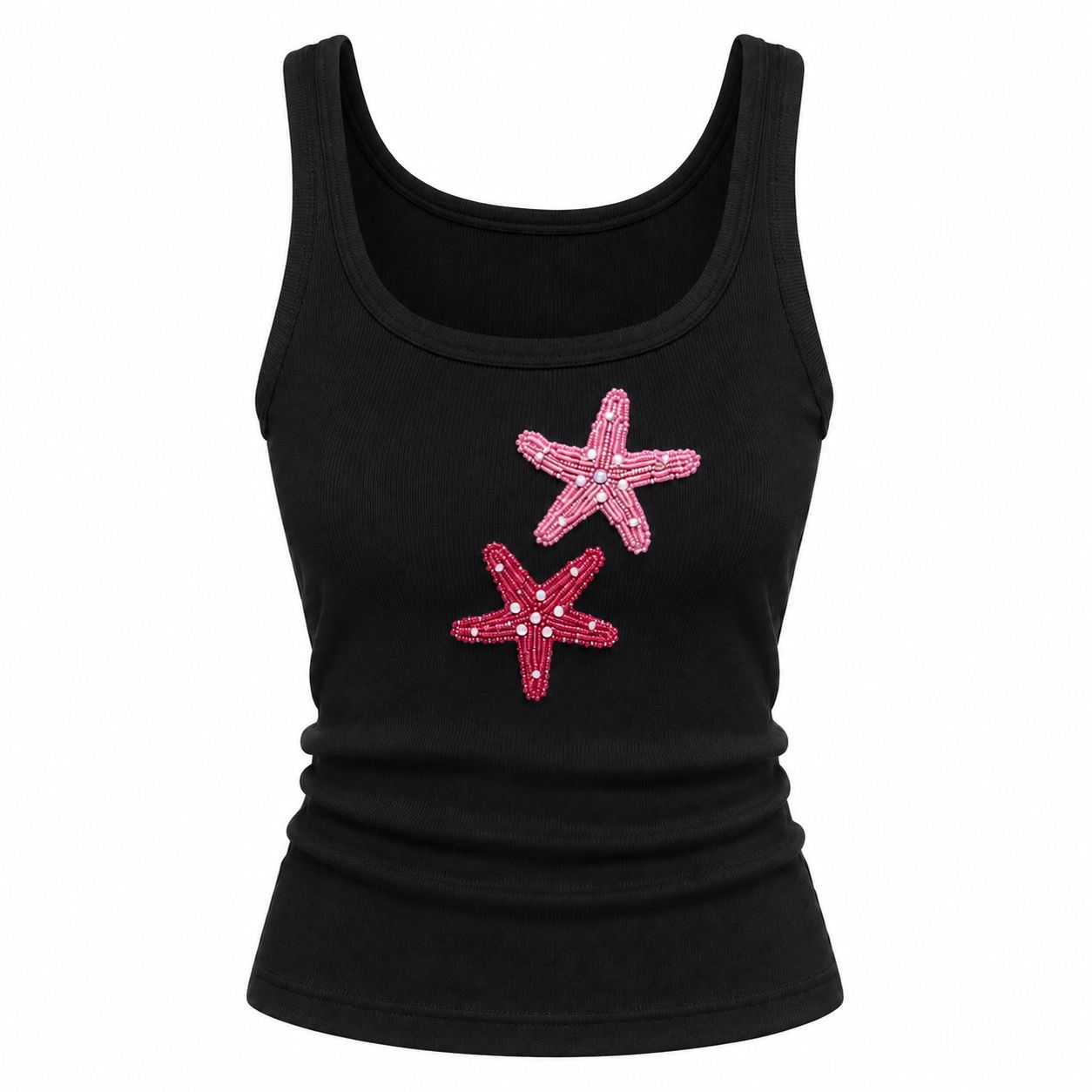 Starfish beaded tank top