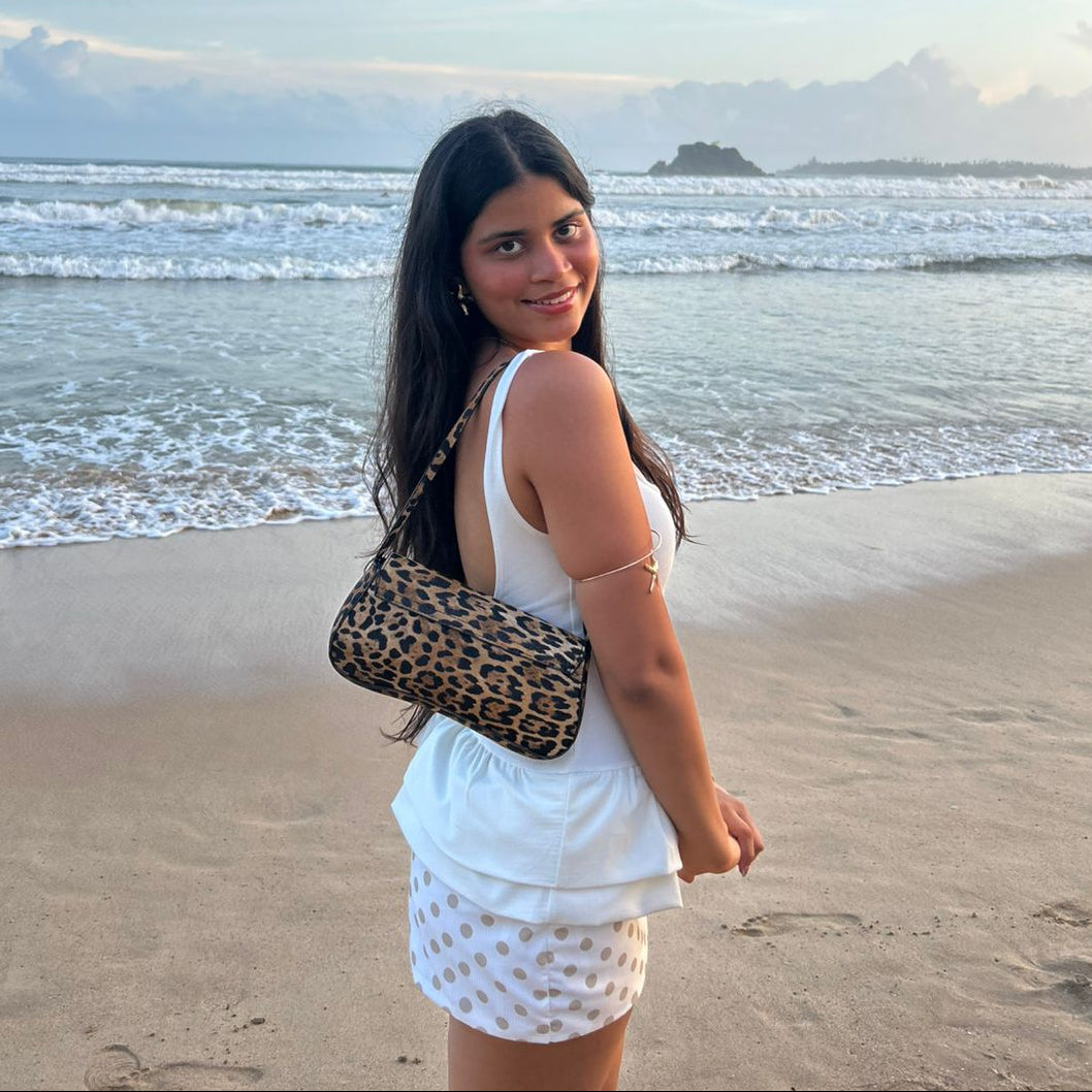 It Girl Leopard Shoulder Bag