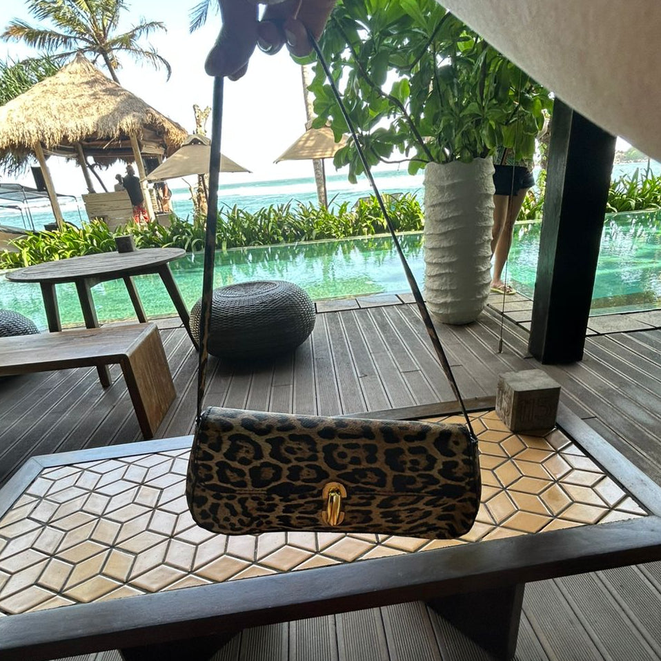 It Girl Leopard Shoulder Bag