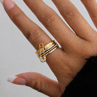 Promise ring | 18K Gold Plated