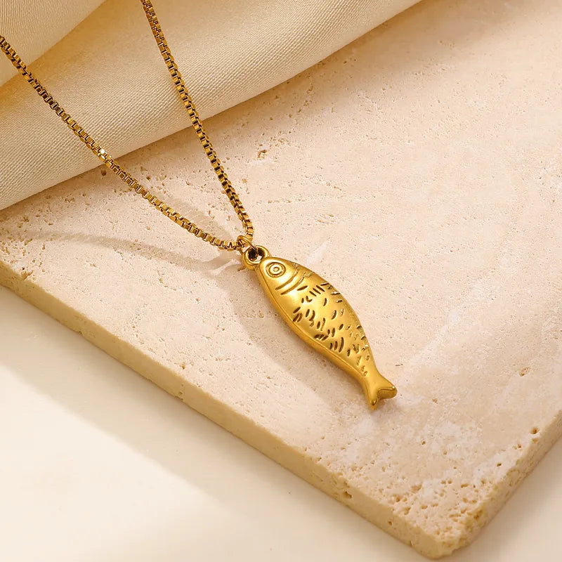 fish necklace