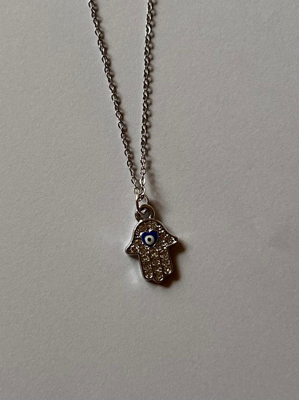 hamza stud necklace