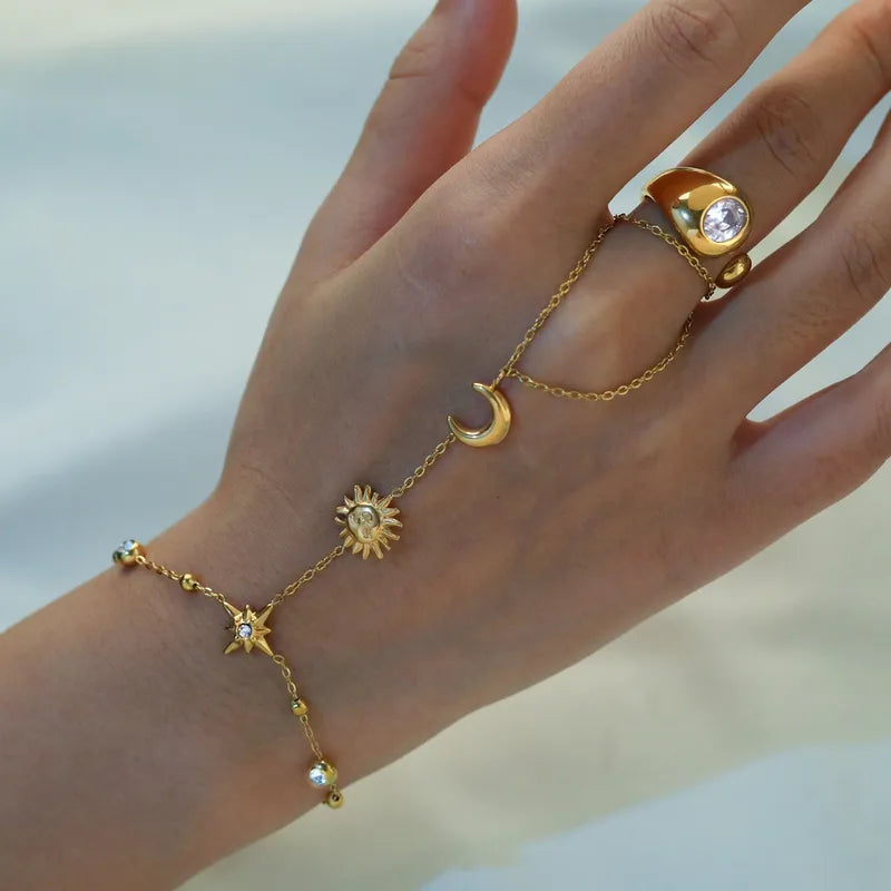 Celestial hand chain