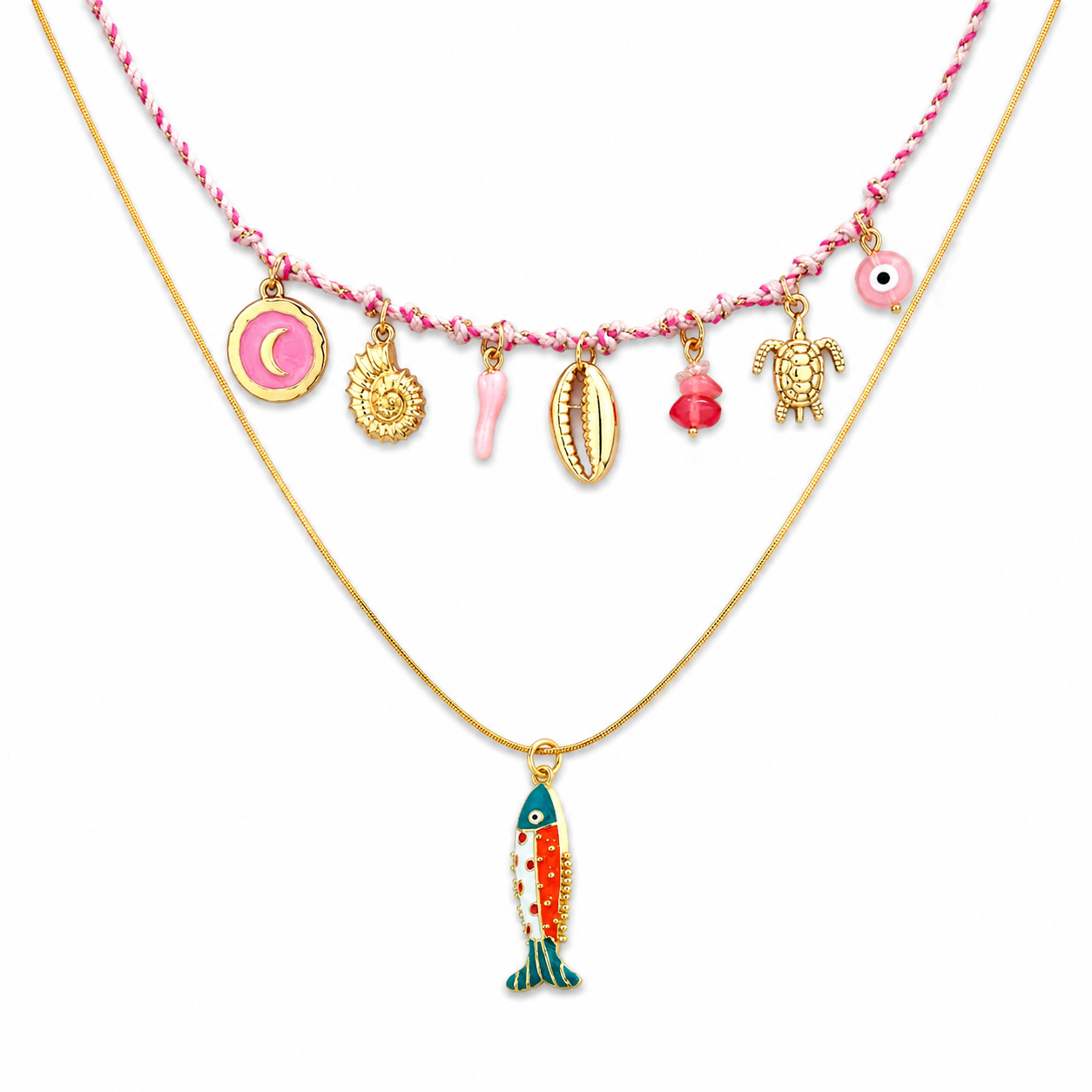 Ananya necklace stack