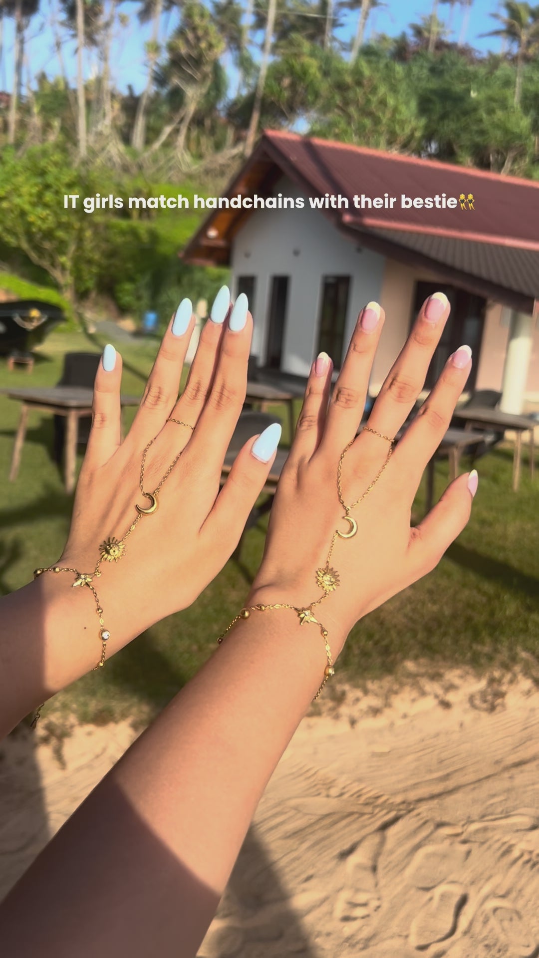 Celestial Hand Chain | 18K Gold Plated (Super Saver Couple Set Of 2)