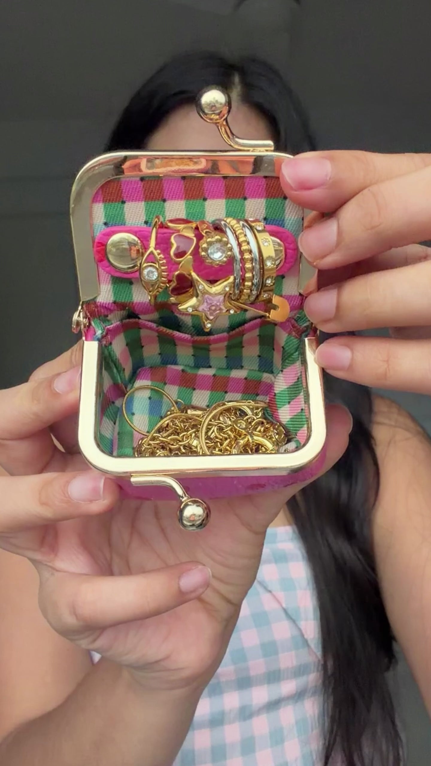 Mini polka dot jewlry case | limited edition