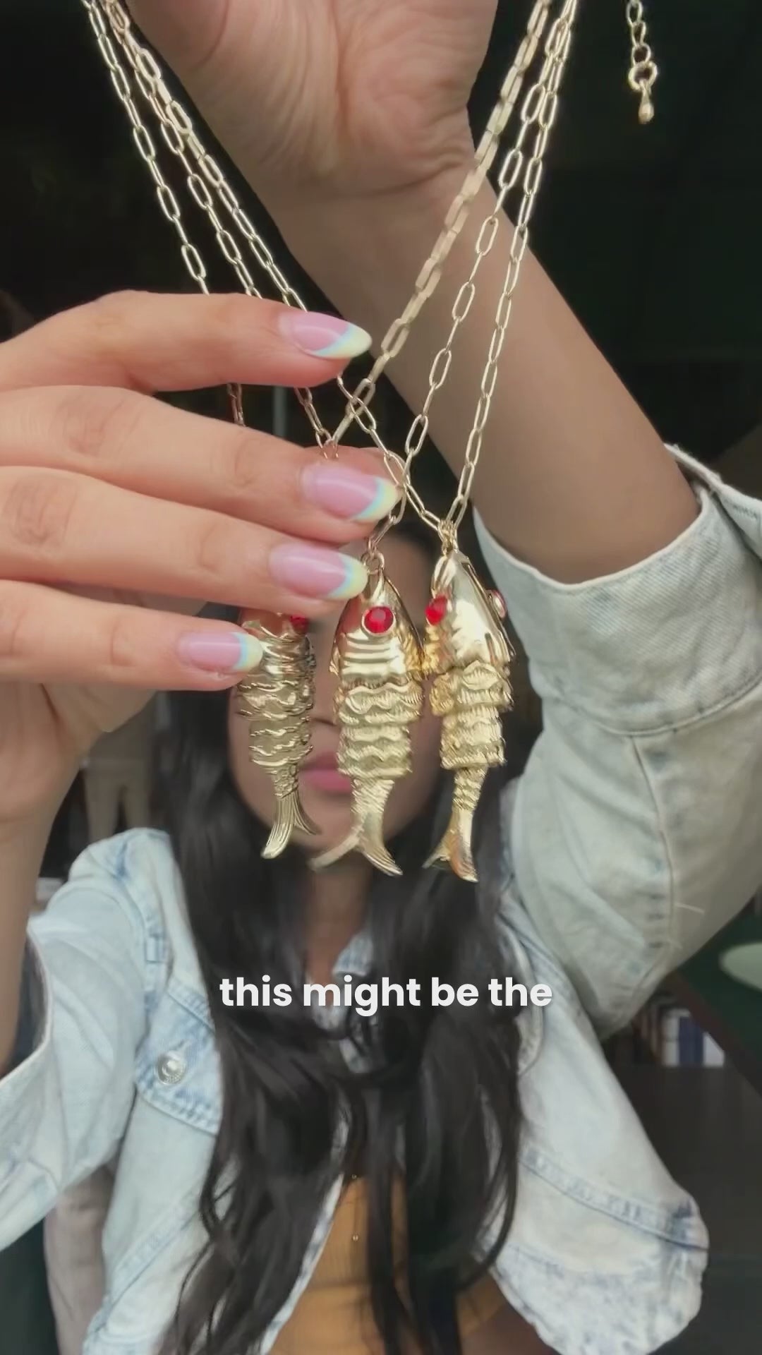Goldfin Necklace | Gold Plated