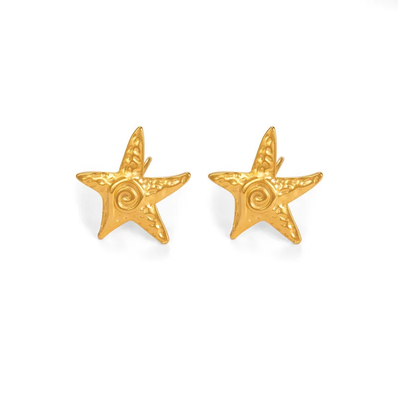 Starfish ear cuffs