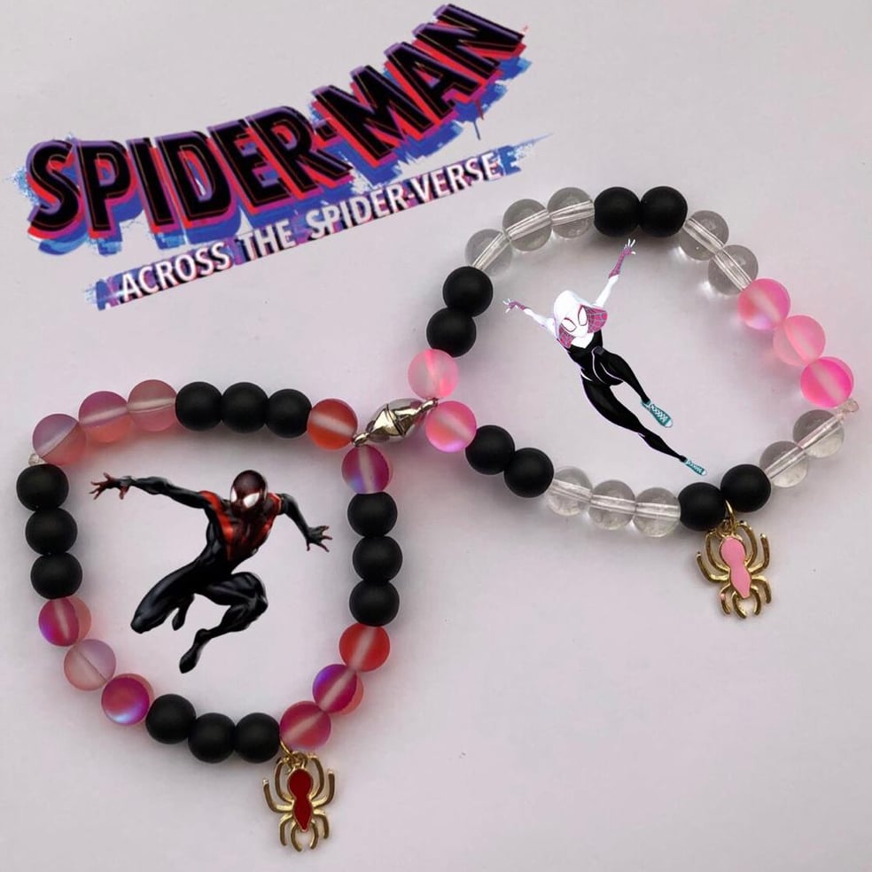 Miles Morales And Gwen Stacy Bracelets.